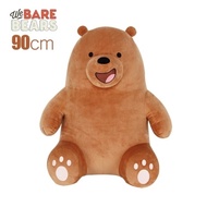 We Bare Bears Giant Sitting Grizzly 90cm Bear Plush