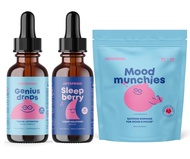 SleepBerry Melatonin for Kids with Elderberry, Saffron Gummies Kids & Teens - Saffron Supplement for