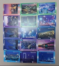 (AN06) 日本 TOKYO SCENE 東京風景 火車 地鐵 車票 MTR TRAIN TICKET 15 張 (只限郵寄)