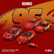 CC 1/64 Toyota Subaru A90 Porsche 964 Mazda MX-5 McQueen Alloy Diecast Car Model Toy