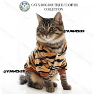 Funky Hat and clothes Warm clothing for dogs Tiger Transformation Pet costume cute cat clothes