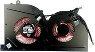 GPU Cooling Fan with Compatible with MSI GS63 GS63VR GS73 GS73VR MS-16K2 MS-17B MS-17B1 PN: BS5005HS