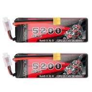 GOLDBAT 5200mAh 80C 2S 7.4V RC LiPo Battery Hard Case with XT60 Plug for RC Evader BX Car RC Truck R