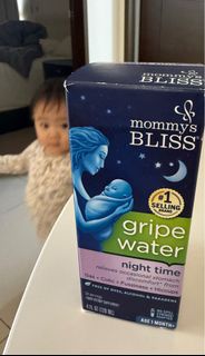現貨 🇺🇸 Mommy's Bliss Gripe Water 夜用 寶寶使用 脹氣水 腸絞痛