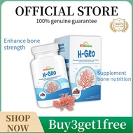 【Buy3get1】KidGlow H-GRO 营养增高钙 Hkidglow h gro . Kids Height Growth Chewable Tablet with Red Algae Cal