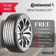 Continental UC7 - YEAR 2025 (185/55 R16) (185 55 16) (185/55R16) (185/55 16)