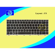 Keyboard hp Elitebook 840 G5 846 G5 745 G5 Frame Silver BACKLIGHT