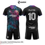 Ready Jersey Baju Futsal / Sepakbola Terbaru Full Printing Free Nama