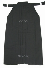 Black Tetron Hakama for Kendo, Iaido and Aikido