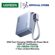 UGREEN 10000MAH FAST CHARGING 33W POWER BANK WITH 3C CERTIFCATION - (UG-PB584-75173B)