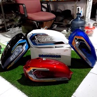 CB100 tank, original motif, CB100 tank, cb125 tank, thick galvanized press, original paint, anti-rus