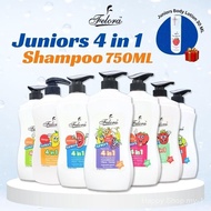 Felora Junior Head to Toe 4 in 1 Soft Smooth Clean Body and Hair Shampoo 750ml // sabun mandi, sabun