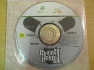 ※隨緣電玩※XBOX360～GUITAR HERO 2：世紀經典名曲 (英文版)㊣正版㊣光碟正常/裸片包裝．一片600元