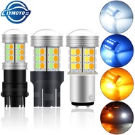 1pcs Reserve Lamps Auto Brake Light T20 1156 BA15S P21W LED 1157 BAY15D P21/5W LED Bulb DRL R5W R10W