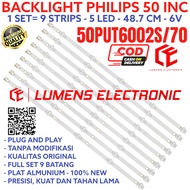 PHILIPS LED TV BACKLIGHT 50 INC 50PUT6002 50PUT6002S 70 50PUT BL 5K 6V 50PUT6002S/70 INCH IN 6 5 BUT