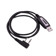 BAOFENG USB Programming Cable & CD for Pofung UV5R UV82 GT3 888s TEN4 F9+ 2 Pin K Plug Two Way Radio