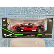 RMZ City Hobby MCLAREN 600LT [01] Red (White Line) Racing Sports 32 34 36 Diecast Car Model Sportcar