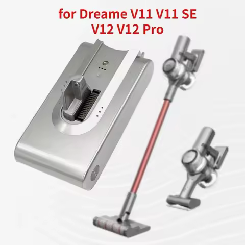 JULI 25.2V 5000mAh Original Battery For Dreame V11 V12 Series Handheld Vacuum Cleaner Replacement Pa