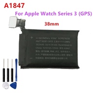 A1847 Series3แบตเตอรี่38มม. ของแท้ใหม่ A1847สำหรับ Apple Watch Series 3 38มม. รุ่น GPS Series3 38มม.