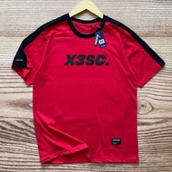 MERAH X3scootd Distro Combination T-Shirt X3-626 Red Simple Men's Surfing T-Shirt Short SleeveWanita