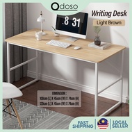 DNZ0005K1N210 Writing Desk (100cm/ 120cm) Multipurpose Dekstop Table PC Table with Sturdy Steel Meja