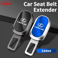 Lexus Car Seat Belt Extension Buckle Adjustable Electroplating Safety Seat Belt Clip Extender For Lexus rx 570 RX300 LX570 CT200H NX250 RX350 LX470 IS NX ES