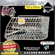 Motorku Kacang Honda RS-X / RSX 150 / WinnerX / Winner X / Basket / Bakul (High Quality) *Silver Edi