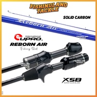 Eupro Reborn Air Rod Fishing Joran Pancing Solid Carbon Spinning Freshwater Ultra Light Game Haruan