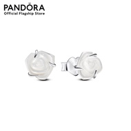 Pandora Rose Sterling Silver Stud Earrings