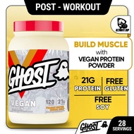 GHOST, Vegan Protein Powder, Muscle Recovery, Various Flavors, 21g Protein, 2.2lb