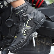 Protective motorcycle off-road shoes, men's motorcycle riding shoes, street riding shoes, breathable