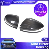 YaShen | Mercedes Benz Carbon Fiber Rearview Mirror Cover 3M Glue Installation W222 W213 S213 W205 S