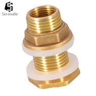[Serenable] Brass Water Tank Connector Garden Hose Fittings Easy To Install DN15 DN20 DN25