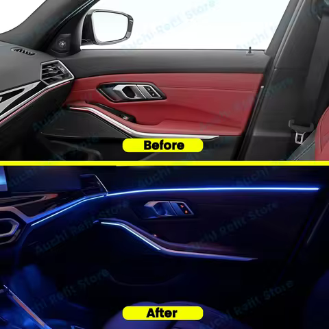 11 Colour Car LED Door Ambient Lights For BMW G20 G21 G22 G26 G80 G82 M3 M4 New 2/3/4 Series Auto In