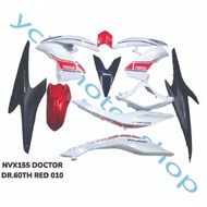 YAMAHA NVX NVX 155 NVX155 AEROX 155 AEROX155 V1 OEM BODY COVER SET STICKER STRIPE SIAP TAMPAL 60TH R