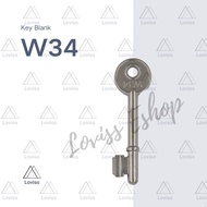 Kunci Key Blank Grill Sun Lock A12/N16/E18/H22/W34/P45