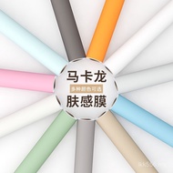 Wardrobe Door Furniture Sticker Cabinet Coffee Table KBQ1 Desk Self-Adhesive Wallpaper White Moistur