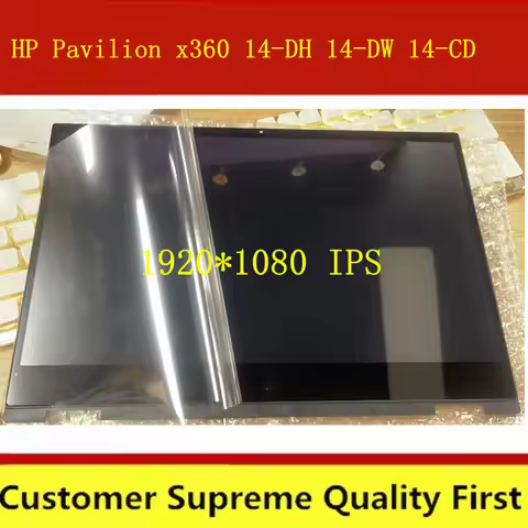NEW FHD For HP Pavilion x360 14-DH 14-DW 14M-DW 14-CD Laptop Touch Screen Digitizer LCD Display Asse