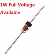 50pcs 1W Zener Diode DO-35 1N4749A 24V 1N4748A 22V 1N4747A 20V 1N4746A 18V 1N4745A 16V 1N4744A 15V 1
