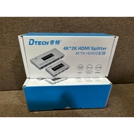 1 to 4 HDMI splitter supporting 2K DTECH DT-7144 Experiences Super Sharp Images