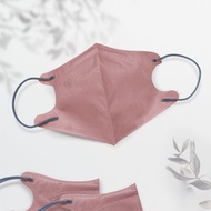 天心/醫療口罩/成人立體10入/莫蘭迪系列/葡紫