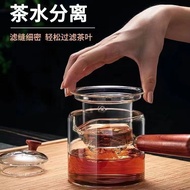 1.13.03 High Temperature Resistant Glass Filter Teapot Health Pot Side Handle Teapot Tea Maker Flowe