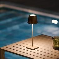 義大利UBIQUA Plisse 百褶奢華風USB充電式檯燈(小款)-多色可選