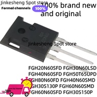 1-5PCS FGH20N60SFD FGH30N60LSD FGH40N60SFD FGH50T65UPD FGH80N60FD FGH40N60SMD FGH30S130P FGH60N60SMD