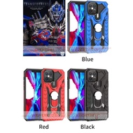 (Optimus Prime Knight Armor) Samsung A11/M11/A21s/J2 J7 Prime Magnetic Ring Holder Case