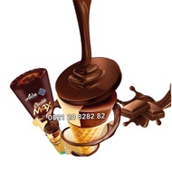 1 dus 24 pcs es cream aice chocolate max ice cream cone coklat best