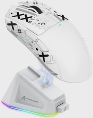 ATTACK SHARK X11 Wireless Gaming Mouse Charging Dock PixArt PAW3311 Gaming Sensor BT/2.4G Wireless/W