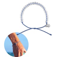 Women Man 4 Ocean Natural Stone Beads Beaded Bracelet Men Boho Handmade Rope/Cord Friendship Macrame