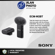 Sony ECM-W2BT &amp; ECM-W2BT + ECM-LV1 Camera-Mount Digital Bluetooth Wireless Microphone System for Sony Cameras