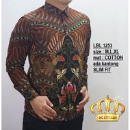 New Slim Fit Batik Shirt For Men Lbl 1253